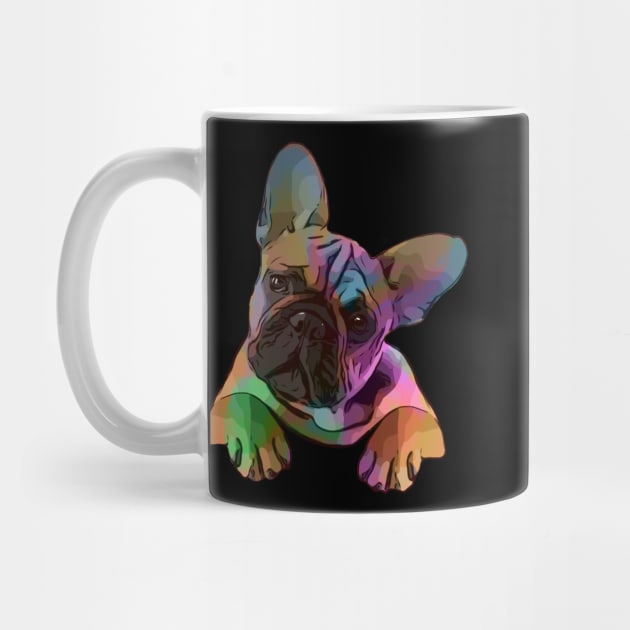 French bulldog, Frenchie 32 by Collagedream